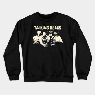 Talking Heads Retro Style Crewneck Sweatshirt